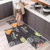 Kitchen Floor Bathroom Mat Anti-slip Laundry Room Mat Bedroom Carpet Living Room Floor Mat