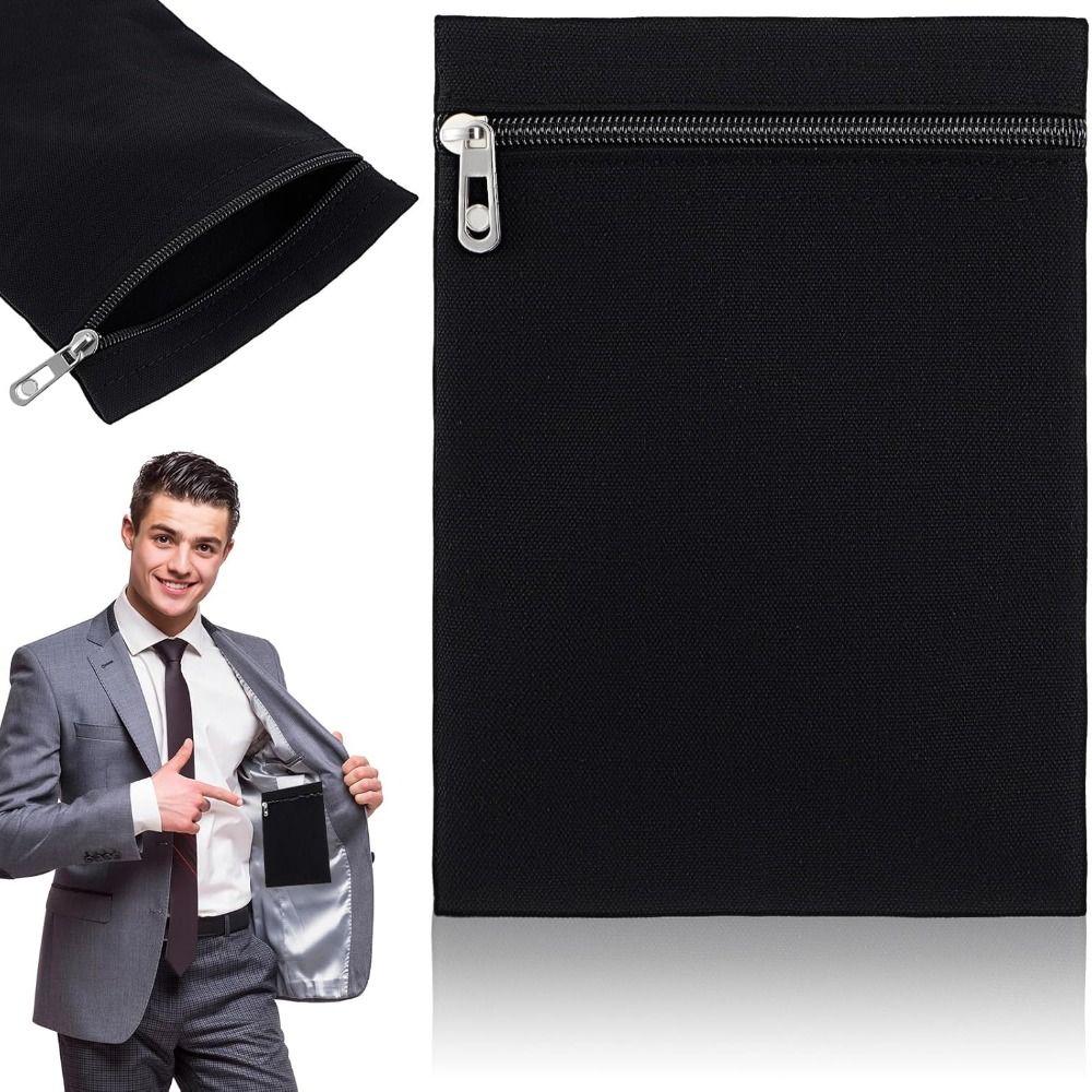 С молнией Пришиваемый Боковой Скрытый Карман Полиэстер Внутренние Карманы Новый Дорожный Кошелек Чехол