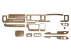 Natural Wood Interior Panel for Toyota Hiace 200 Series and 8th Standard Super TRISTAR'S [16-Piece (4th, 5th, 6th, 7th, Generation, Body, GL)]