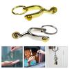 Alloy Spur Keychain Equestrian Accessory Unisex Purse Pendant Fashionable Bag Charm Metal Keyring for Bags and Gifts