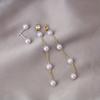 Элегантные серьги-подвески из искусственного жемчуга для женщин, серьги в минималистском стиле, идеально подходящие для повседневной носки и вечеринок, повседневных свиданий, ювелирных изделий