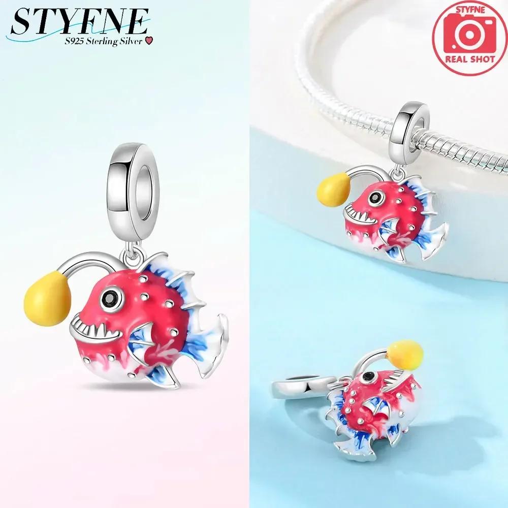 Светлячок Морская звезда Осьминог Медные шармы и Рыба Светящиеся Меняющие цвет Модные Оригинальные браслеты Сделай сам Изысканные ювелирные изделия Подарки