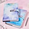 240 Pages A5 Journal Notebook Thickened Diary Book Fashion Password Book with Lock  Gifts