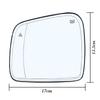 Side Door Mirror Glass Lens For Jeep Grand Cherokee 2011- With Heated Blind Spots Rearview Mirror 68082635AB  68082638AB