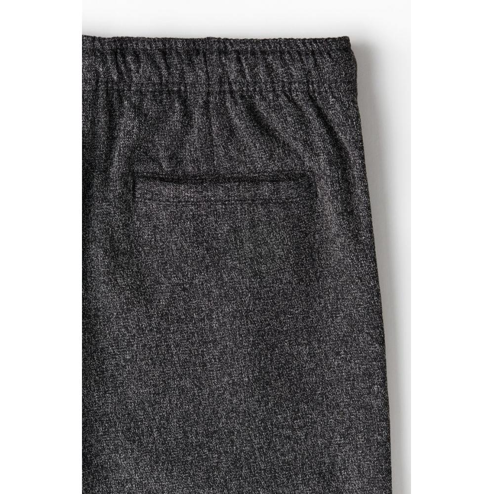 H M Relaxed Fit Twill Pants Black