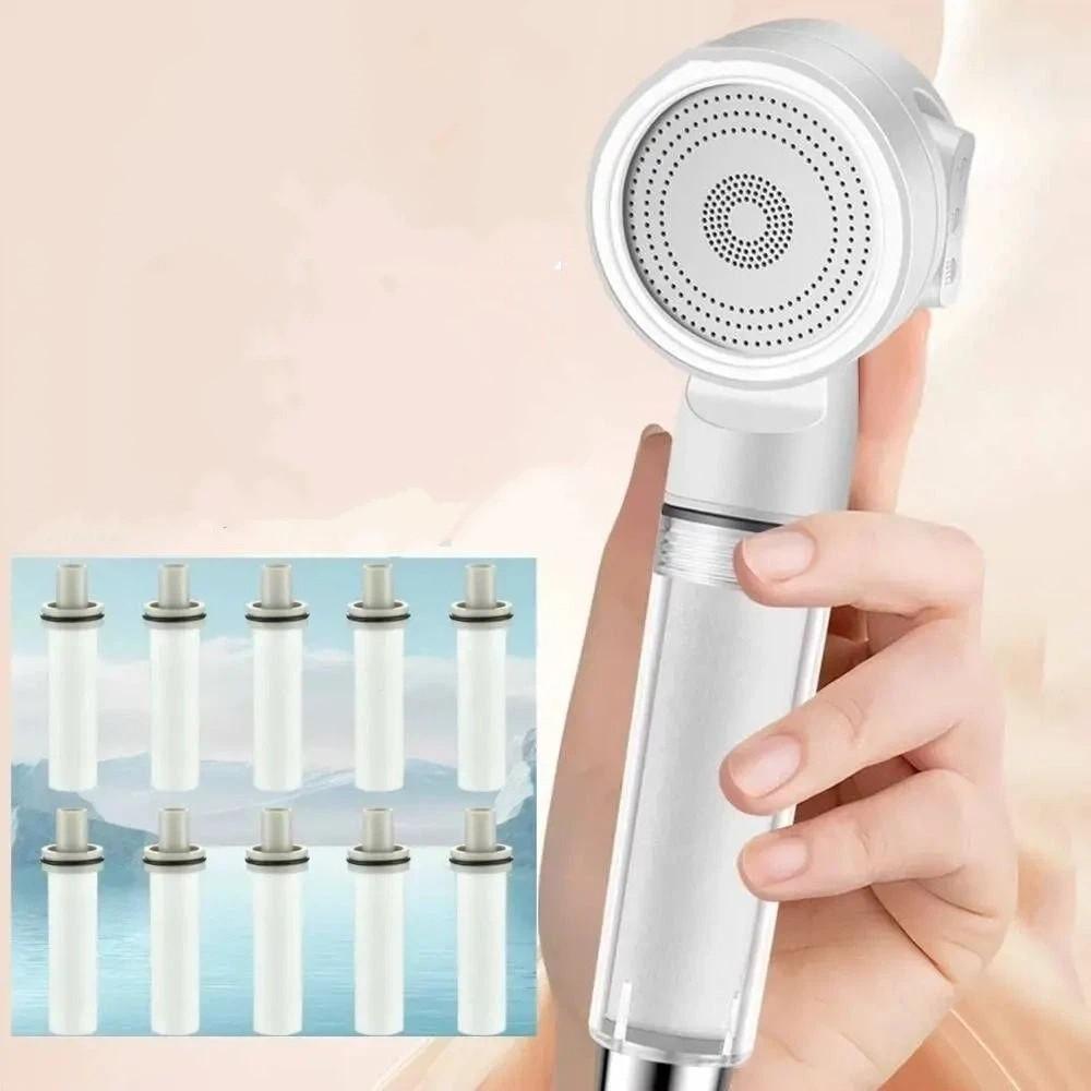 10 pcs/bag Filter Element PP Cotton Filter Replacement Chlorine Removal Filter Handheld Shower