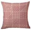Polyester Colorful Geometric Pillow Case Combination Home Sofa Cushion Pillow Case