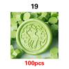 100PCS51Colors Wax Bean Envelope Invitation Letter Stamp Sealing Wax Special Mud Sealing Wax