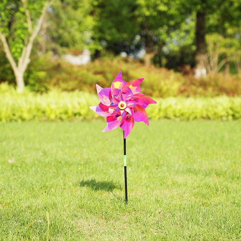 1 шт. Защита сада и огорода отпугиватель птиц светоотражающая ветряная мельница отпугиватель птиц анти-птицы ветряная мельница спиннер детская ветряная мельница