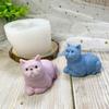 Силиконовая форма для животных Кошки Кристальная Эпоксидная Гипсовая Форма для Изготовления DIY Принадлежности D57B