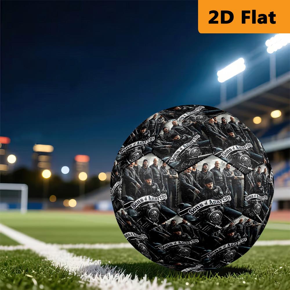 Sons Anarchy: Brotherhood Rebellion Soccer Ball Suitable for both training and competition Very elastic No. 5 football