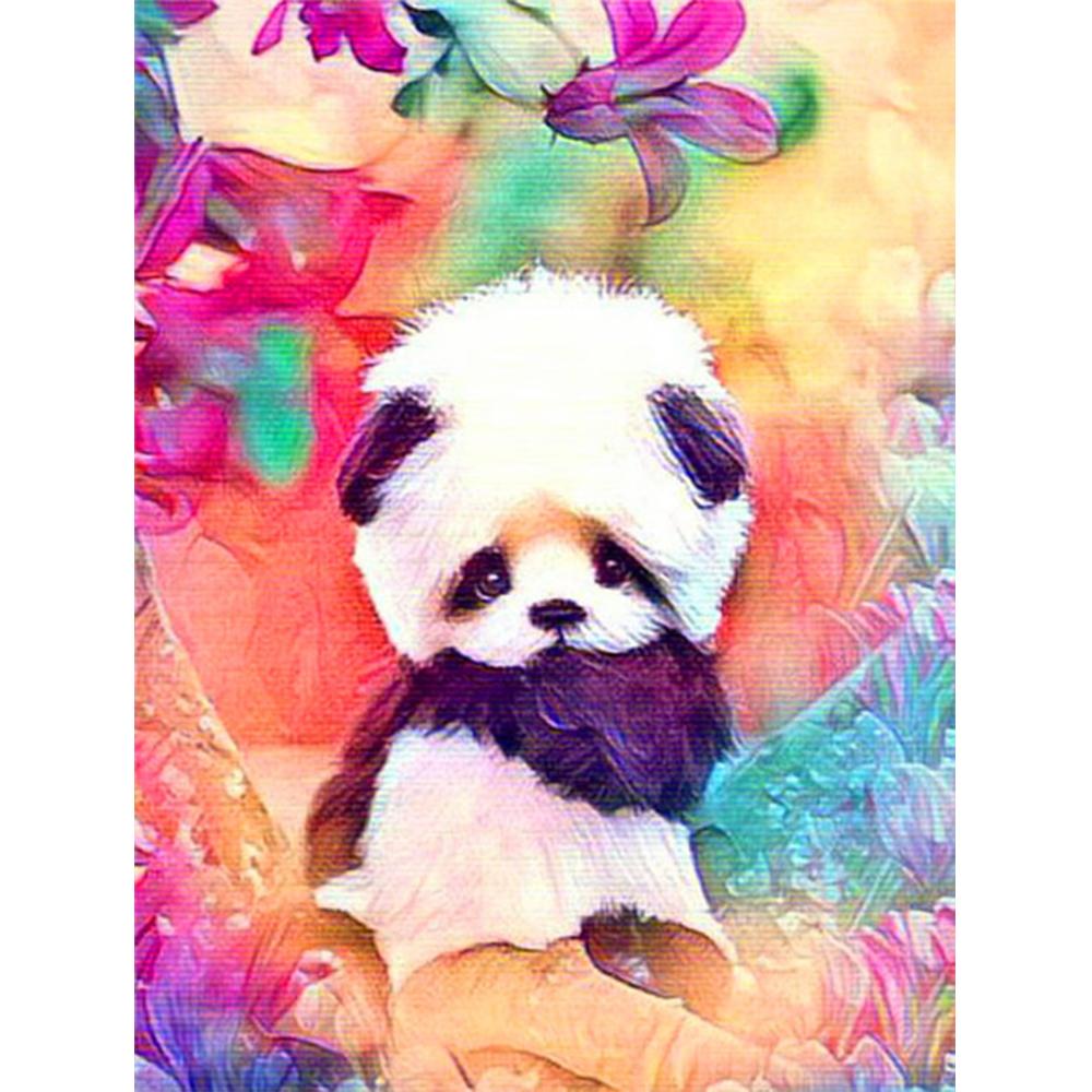 Diamond Painting Kit Panda Diamond Embroidery Cross Stitch Animal Pictures Of Rhinestones Mosaic Handicraft