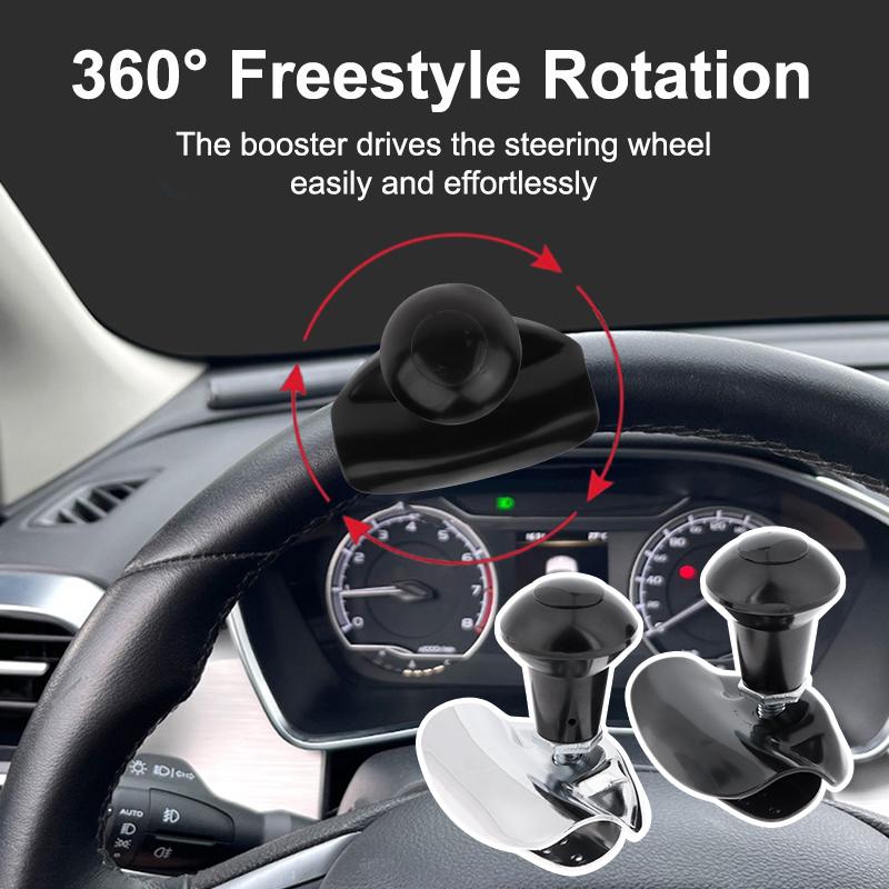 Универсальный усилитель рулевого колеса Автомобильный поворотный руль Шариковая рукоятка Автомобильный поворотный руль С ручкой-спиннером Усилитель Усилитель рулевого колеса