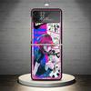 Аниме Blue Lock Чехол для телефона Samsung Galaxy Z Flip 7 6 5 4 3 5G Обложка ZFlip7 ZFlip6 ZFlip4 ZFlip5 ZFlip3 Coque Fundas Galaxy Z