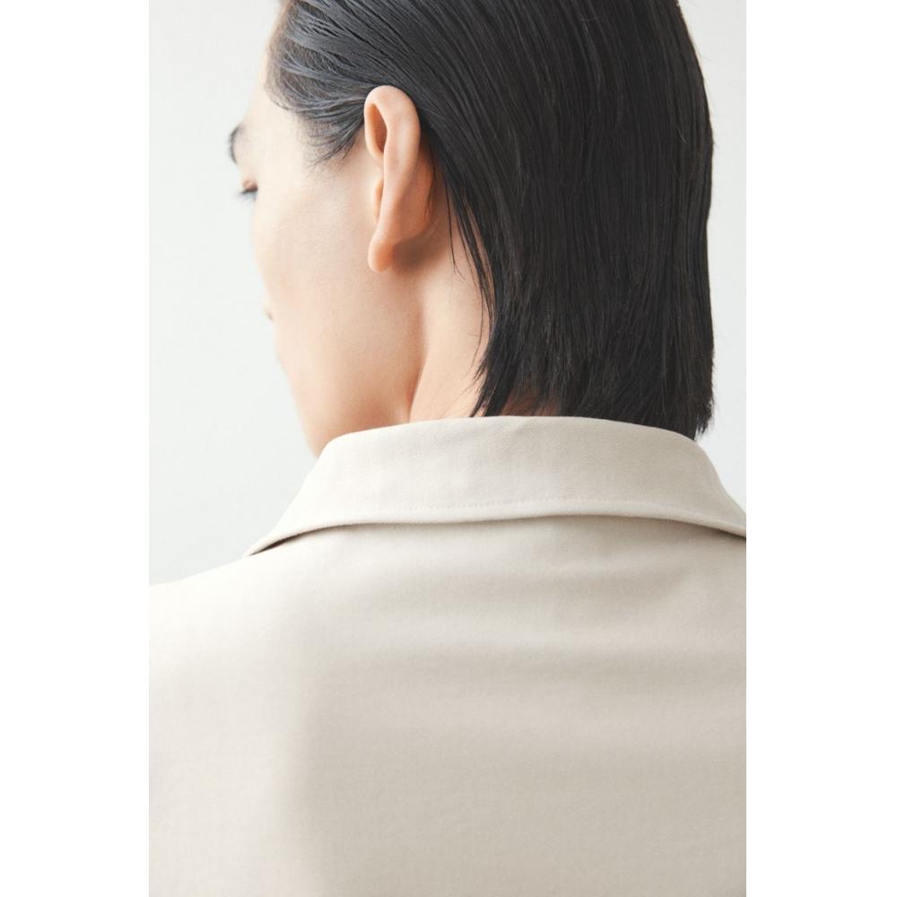 H M Regular Fit Twill oversHirt Beige