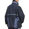 adidas SS25 Удобная Дышащая Мягкая Приятная к Коже Куртка Куртка Унисекс Аврора-Чернильно-Синий Ярко-Белый JM8622