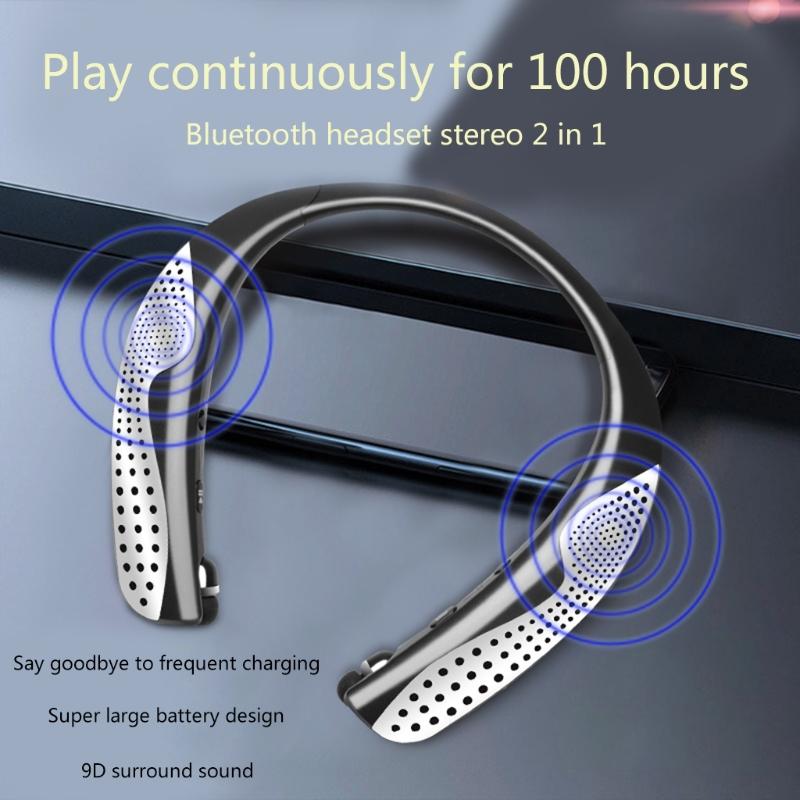 Neck‑Mounted Earbuds Bluetooth-compatible 5.0 Headphones HX288 Wireless Headset Comfort for Sports Travel Walking