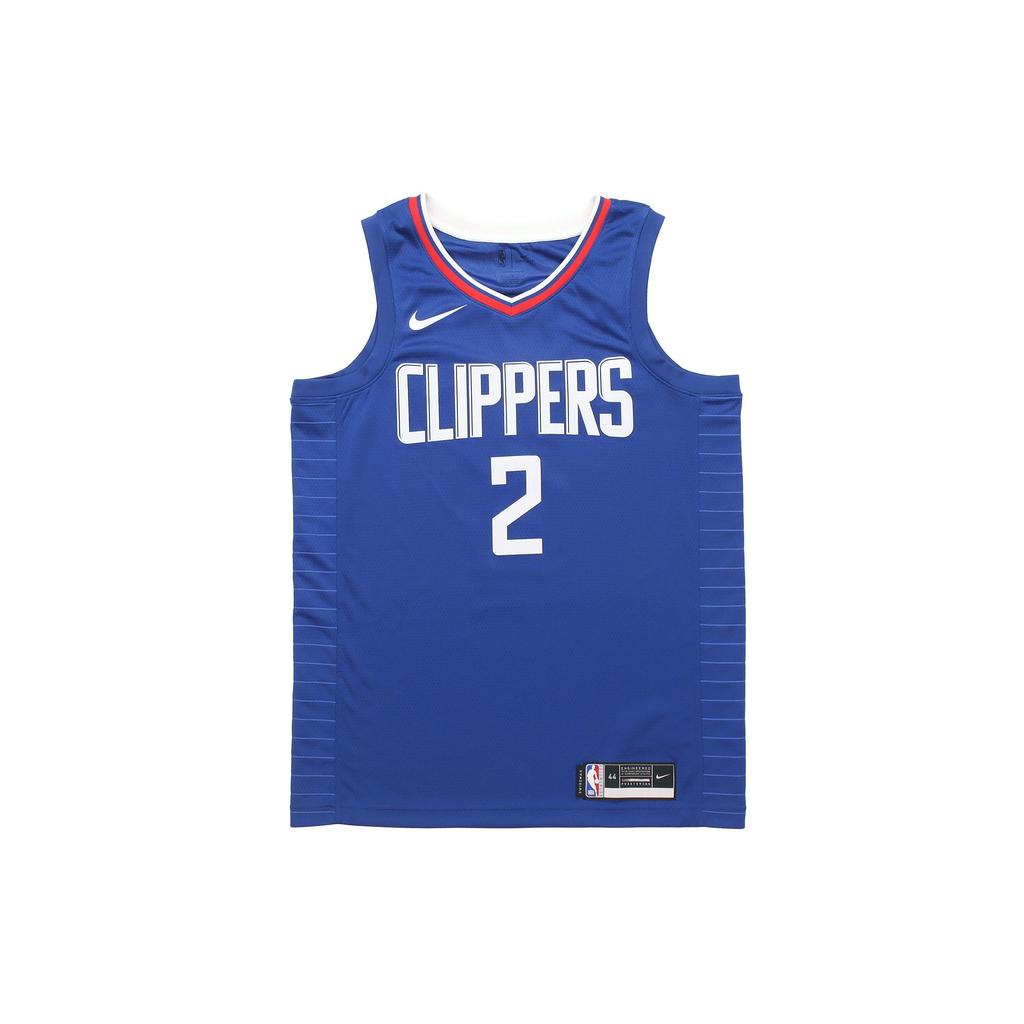 Nike X NBA Клипперс Баскетбольные майки Мужские Синие Умеренные Слипы CW3668-402