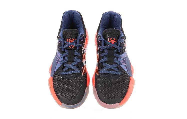 adidas ДОН. Номер 1 J Mitchell Противоскользящая Амортизация Дышащие Низкие Детские Баскетбольные Кроссовки FV7183