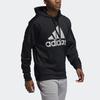adidas Толстовки Мужские Черные С Капюшоном Умеренный Обычный FR8272