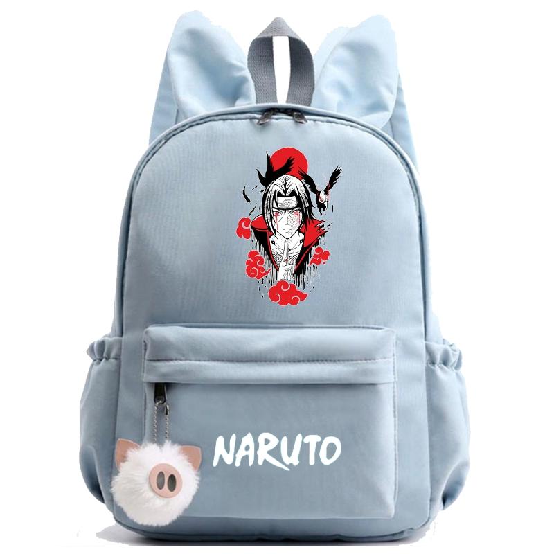 Аниме Наруто Рюкзак Подросток Девушка Мальчик Рюкзак Школьный Снова в школу Книжная сумка Мужчины Женщины Досуг Дорожная сумка Повседневная сумка
