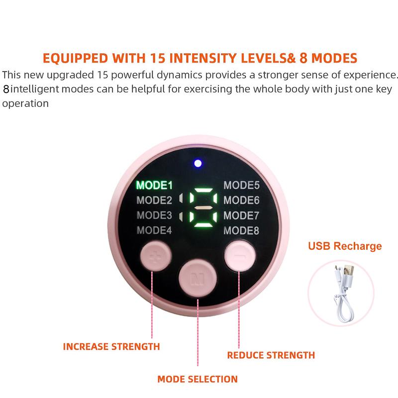 EMS тренажер для мышц живота, вибрационный пояс для похудения, ABS, стимулятор мышц, тонер, электрический массажер для похудения, унисекс
