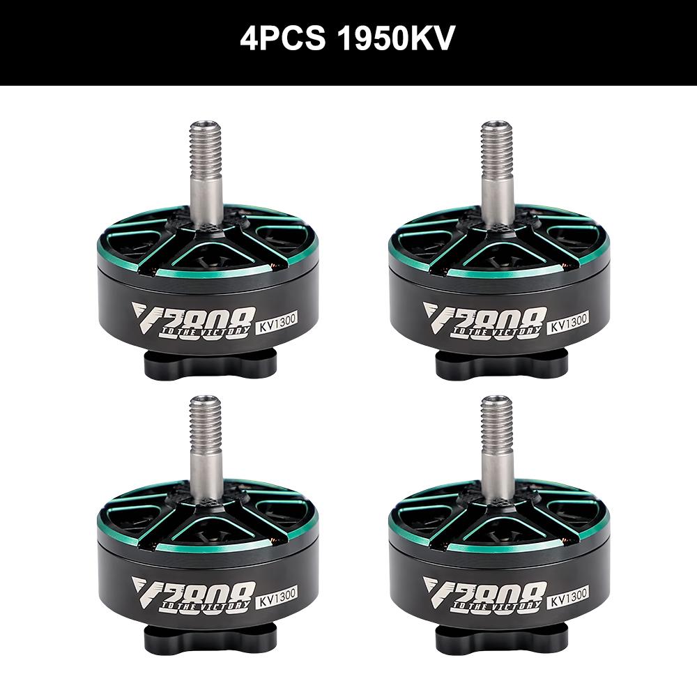 T-Motor VELOX V2808 1500KV 1950KV Motor W/4mm Shaft for RC FPV 4-5inch Cinewhoop 7-8inch Long Range Cinelifter Drone