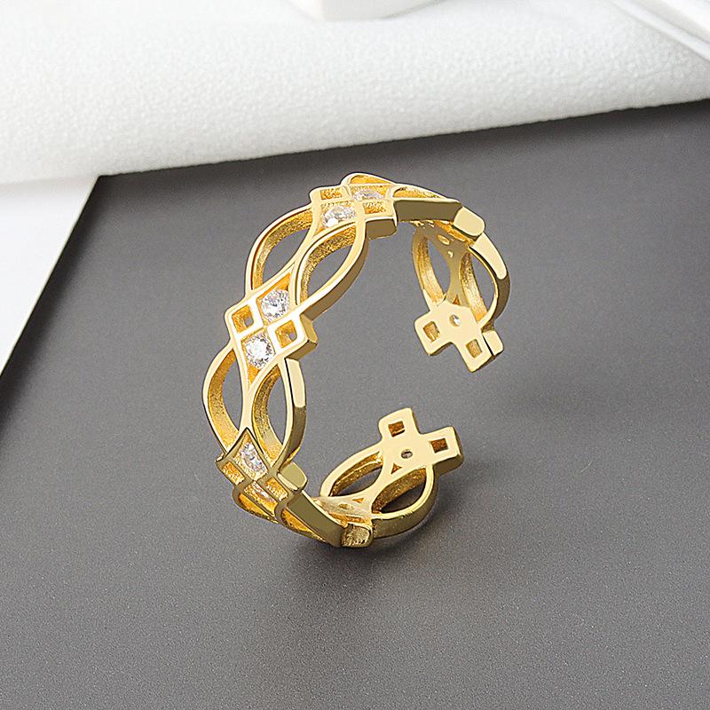 Классическое кольцо Lindon из медного сплава с цирконием, женские ювелирные изделия, свадебный подарок для вечеринки