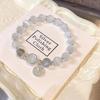 Opal Crystal Butterfly Bracelet Female Ins Niche Design Gray Moonlight Bracelet DIY Bracelet Student
