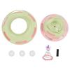 Cat Toy Interactive Turntable Cat Tower Toy Self Play Cat Circle Track Toy Kitten Roller Toy for