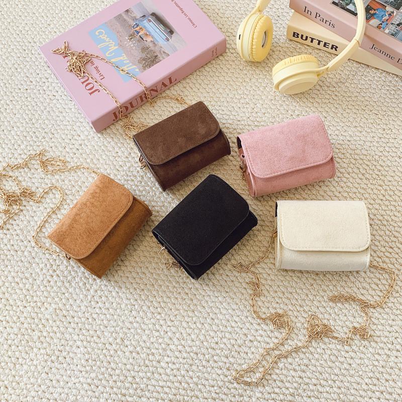 Urban Minimalist Pu Small Square Bag With Chain Strap For Daily Use