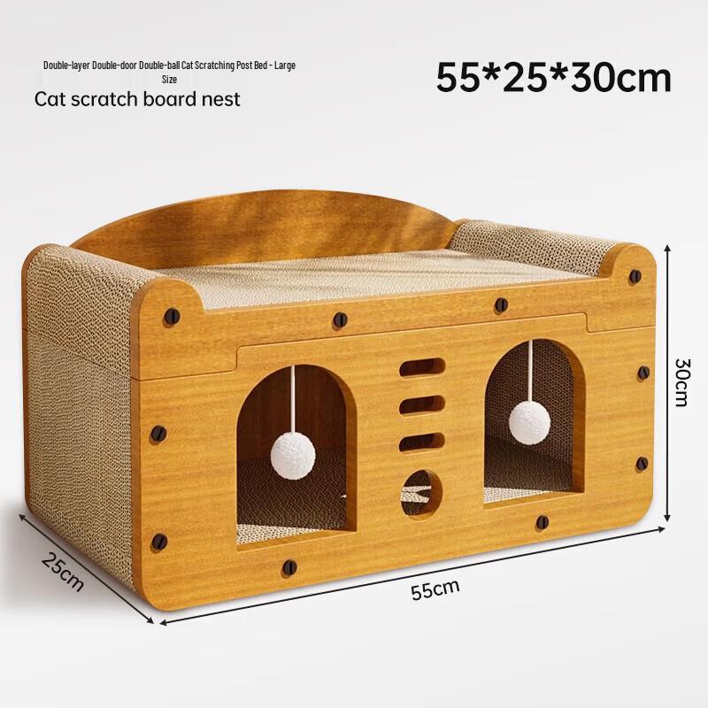 Miaolisi 3-Layer Cat Scratcher House