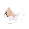 Iplusmile 12-Piece Toy Horse Birthday Decorations, Horse Party Favors, Plush Horse Stuffed Animals, Cute Keychains, Mini Animal Toys