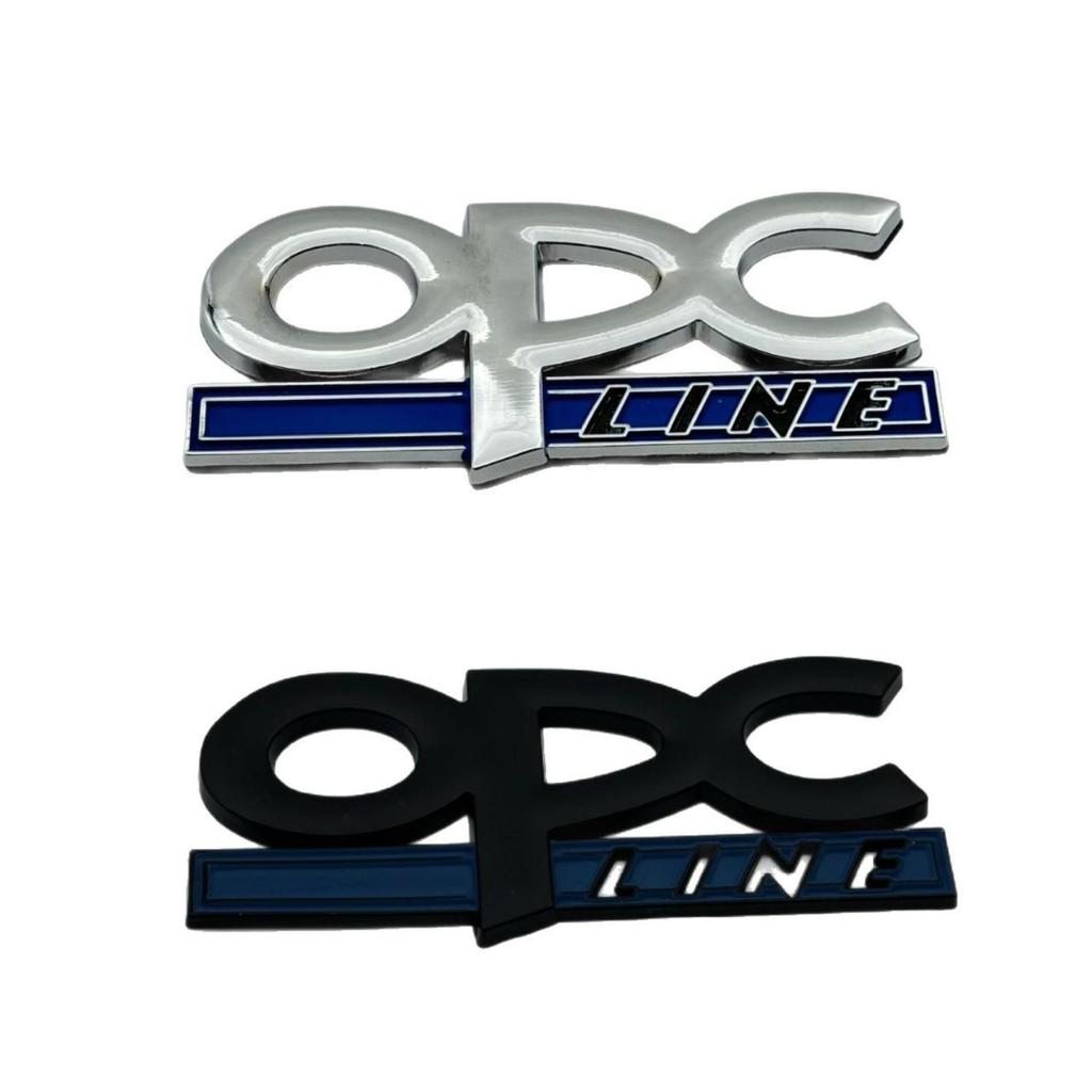 3D хромированные наклейки на кузов автомобиля OPC Line для Opel Regal & Excelle