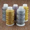 Large Roll 3 Shares 6 Shares 9 Shares 12 Shares Gold Thread Gold And Silver Strands Thread Diy Hand-Woven Thread Color Jewelry Accessories Gold Wire
