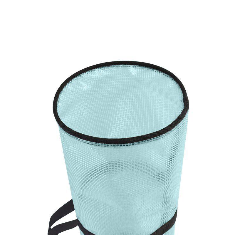 Рождественская упаковочная бумага для хранения, прочный органайзер для рождественских подарков под кроватью, удобные ручки для переноски, прозрачная водонепроницаемая сумка из ПВХ