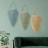 Portable Design Crochet Wasp Nest Cotton Rope Woven Honeycomb Decorations  Patio Decoration