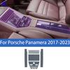 For Porsche Panamera 2017- Car interior center console protective sticker interior decorative strip TPU protective sticker
