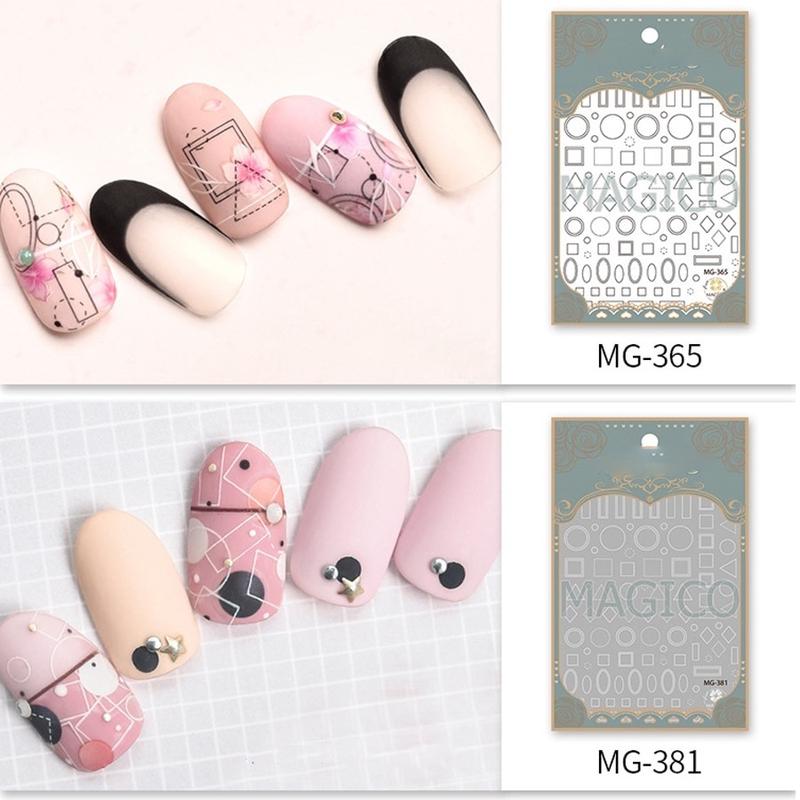 Наклейки для создания маникюра, в ассортименте