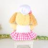 Dress for CookieAnn and Other Puppets – Japanese-Made Pink Doll Outfit, One-Piece Costume for Plush Toys, Birthday & Christmas Gift (cds506pt)