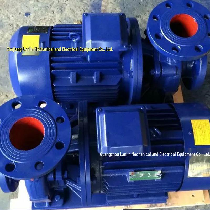 ISW100-160b Low-Noise Horizontal Pump 11kW High-Pressure Chilled/Cooling Water Pipeline Pump
