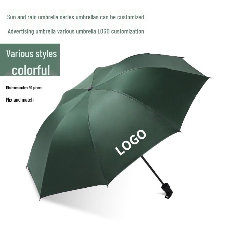 Защита от УФ-лучей Ветрозащитный Складной Зонт: Анти-ультрафиолетовый зонт для использования в любую погоду
