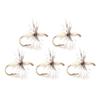 5pcs 12# Artificial Insect Lure Hair Hook Fly Hook Bait Fly Fishing Insects Hook Ant Lures