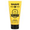 Shave Head & Face, Premium Shaving Cream, 6 Fl Oz (177 Ml)