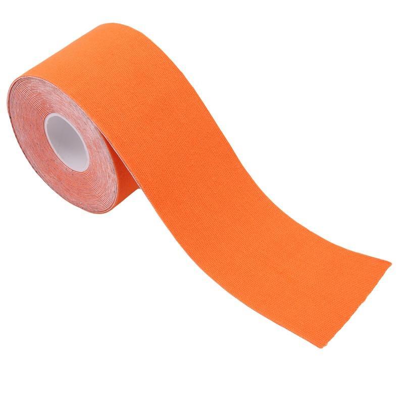 Hanyu 5 см x 5 м спортивная мышечная лента в рулоне, хлопковая эластичная клейкая повязка для поддержки мышц при растяжении