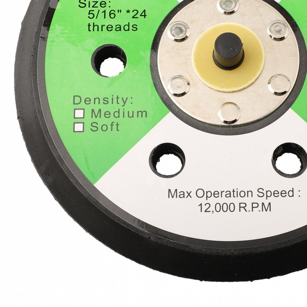12 Отверстий Опорная Подушка Мм Шлифовальный Диск 5/16\" Пневматические Шлифовальные Машинки Полировальные Машинки