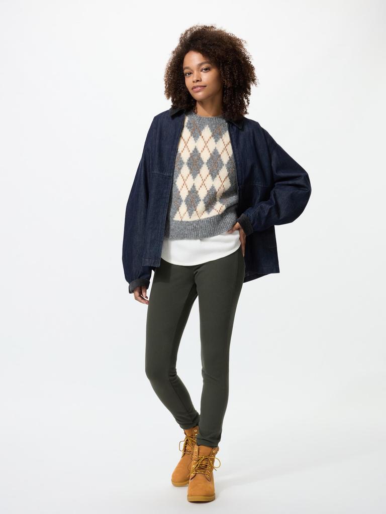 Uniqlo Японские леггинсы ультра-эластичные, длинные