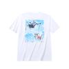 Anta Printed Letter Round Neck Comfortable Breathable Short Sleeve T-Shirt Unisex Tops White 152436120-1