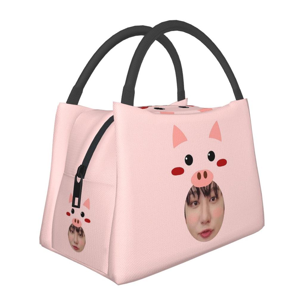 Dwaekki Changbin Insulated Lunch Bag for Women Picnic Storage Food Boxes Portable Container Cooler Thermal Lunch Box Tote