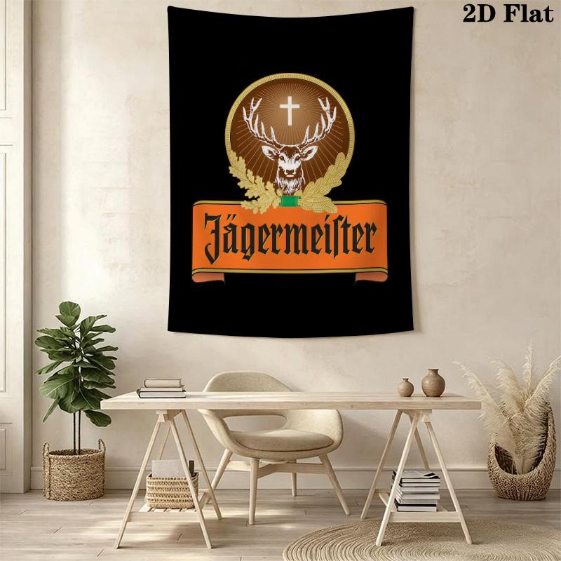 Jgermeister Iconic Spirit Unique Twist Bedding 1 Duvet Cover 2 Pillowcase Without Core Christmas Birthday Gift Bedding Set